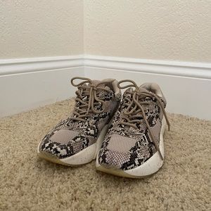 INC Snakeskin Sneakers size 9